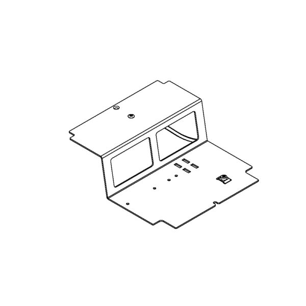 Produktbild UBD 165 175  -  Steckdoseneinsatz für 2 FLF inkl. leer